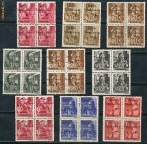 RFL 1944 Odorhei 9 timbre neuzate bloc de 4 FFB foto