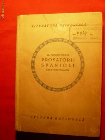 ANTOLOGIE  -Prozatori Spanioli Contemporani -1923 foto