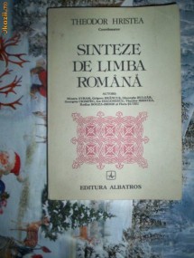 Sinteze de limba romana-THEODOR HRISTEA foto