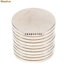NEODYMIUM MAGNETI 19mm magnet neodim cilindrici puternici NdFeB foto