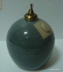 Lampa ulei din ceramica foto