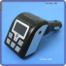 MODULATOR FM CU BLUETOOTH *FUNCTIE DE CAR KIT* NOU!!!! foto