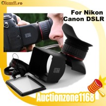 GGS 3X LCD camera video foto Canon  EOS 7D 5D Mark II Nikon foto