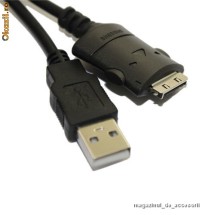 Cablu de date Incarcator USB Samsung SUC-C2 Digimax i5 i6 i7 i50 i70 i85 L85 L7 L74WIDE L55W U-CA / IRIVER E10 U10 Clix Gen1 YP-K3 YP-K5 YP-P2 YP-S5 foto