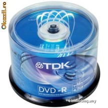 DVD+R TDK 16X CAKE BOX 50 foto