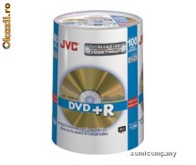DVD+R JVC 16X 4,7 GB CAKE BOX 100 foto