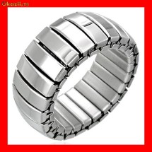 MARIME REGLABILA ( US 6 - US 9 ) Inel / Verigheta Otel Inox  RS-225 Best Price ! foto