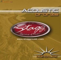Set corzi chitara acustica Stagg AC-1356-BR foto