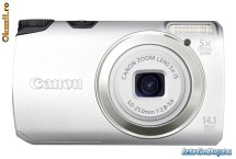 CAMERE FOTO DIGITALE CANON A3200 IS SILVER !! SIGILATE !! 349 RON !! foto