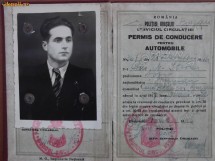 Permis de conducere pentru automobile, 1944 foto