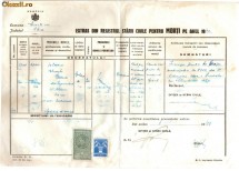 Romania Regala - Extras din Registrul Starii Civile pentru Morti pe anul 1940 - comuna Cristian; judetul Sibiu foto