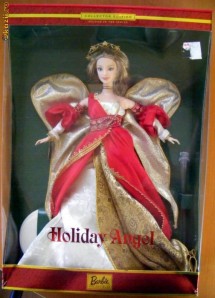 Holiday Angel Red Barbie 2000 - editie de colectie, noua, superba! foto