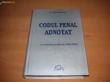 Codul penal adnotat cu practica judiciara 1969-2000 foto