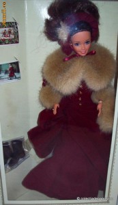 Victorian Elegance Barbie 1994, Editie Speciala Hallmark pentru colectionari - noua in cutie mare stil carte, superba foto