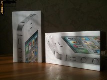 VAND IPHONE 4S 16GB WHITE/ALB SIGILATE LA CUTIE NEVERLOCKED GARANTIE 2ANI SI FACTURA foto