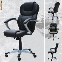 Scaun de birou directorial ergonomic foto