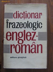 Adrian Nicolescu - Dictionar frazeologic Englez - Roman foto
