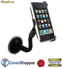 360 Degree Rotatable Car Windshield Holder Suction Mount for Mobile Phone Iphone foto
