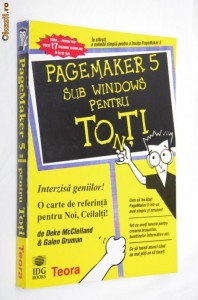 carte Page Maker sub Windows editura Teora foto