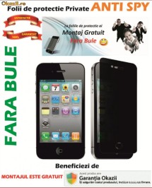 Folie de protectie PRIVACY iPhone 4 4S Screen Guard privacy foto