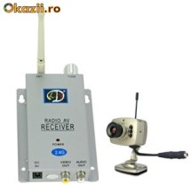 kit wireless CCTV camera supraveghere foto