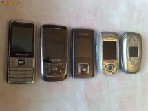 Lot telefoane samsung defecte , pt piese sau reparat . L700 D900i J600 E800 E330 . foto
