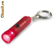Lanterna din plastic cu LED Culoare - Albastru transparent,  IT3023-23 foto