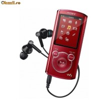 MP3 Player Sony NWZ-E463, 4GB, Rosu foto