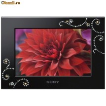 Rama foto Sony DPFC700BI Swarovski, 7, Negru foto