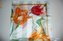 BATIC DEOSEBIT ITALIA , IMPRIMEU FLORAL , LALELE PENTRU PRIMAVARA foto