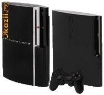 PS3 Slim 320 Gb + 4 jocuri originale foto