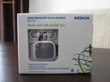 Casti Bluetooth Nokia BH 214 *** STEREO *** Handsfree *** NOU *** SIGILAT foto
