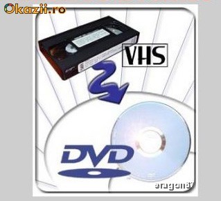Transfer casete video VHS pe DVD foto mare