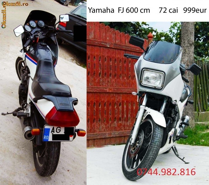Vand YAMAHA   FJ 600 cm    650 eur foto mare