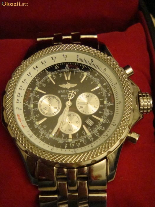 BREITLING FOR BENTLEY MOTORS - replica clasa A+ PREMIUM - Okazii