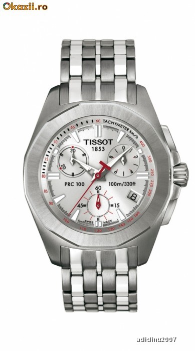 Tissot PRC 100 chronograph DAMA foto mare
