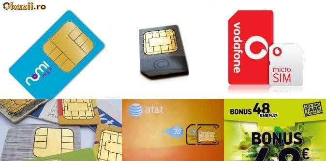 SIM GSM  pentru colectionari. foto mare