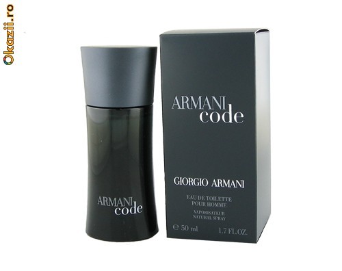 Giorgio Armani CODE  ***SIGILAT*** 50 ml   100% ORIGINAL foto mare
