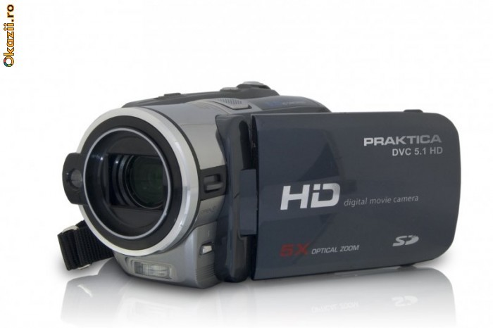 CAMERA VIDEO PRAKTICA  DVC 5.1 HD foto mare
