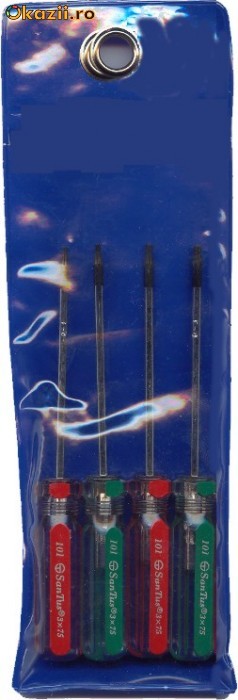 Set surubelnite pentru desfacut telefoane mobile, 4 buc-7150 foto mare