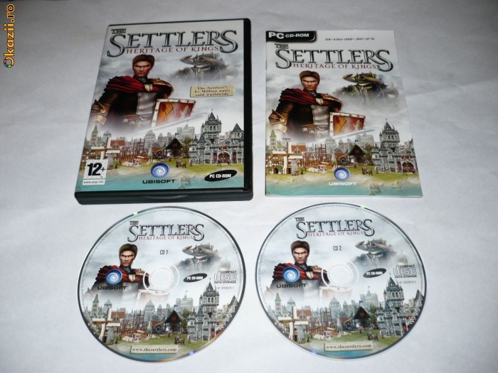 Joc PC The Settlers Heritage of Kings - original foto mare