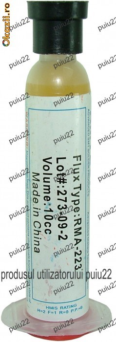 Flux condensat RMA-223 - Amtech-1010 foto mare