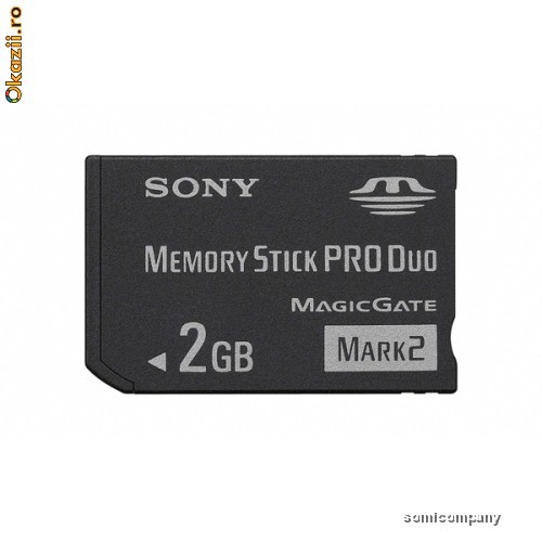 MEMORY STICK PRO DUO SONY 2GB foto mare