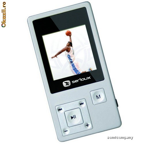 MP4 PLAYER SERIOUX S51-4GB foto mare