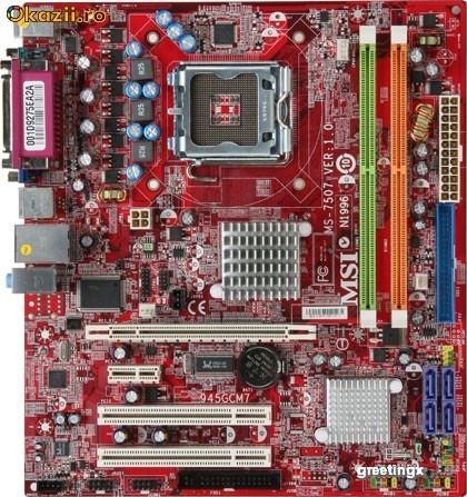 Procesor Intel 2800 + Placa de baza Socket 775 + 2 Gb Ram ddr2 foto mare