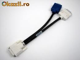 Dell 0WU329 DVI to VGA/DVI Y Splitter Cable foto mare