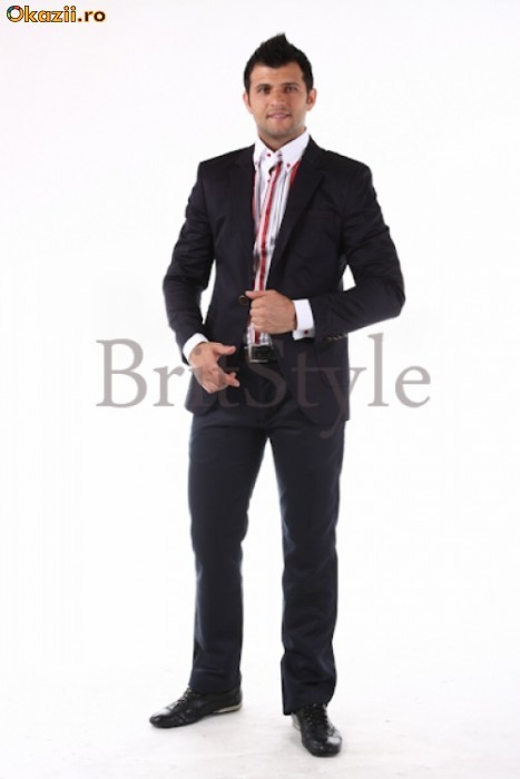 Sacou + Camasa + Pantaloni barbati President [Cod: FDS+C+P002] foto mare