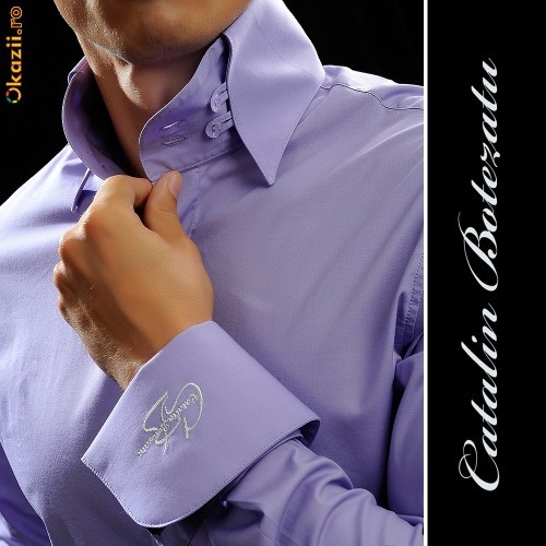 Camasa Catalin Botezatu - Fantasy - Mov [Cod: CBBF003] foto mare