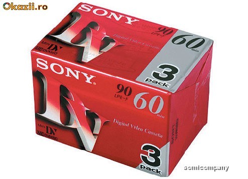 MINIDV SONY PREMIUM  60MIN (MADE IN JAPONIA) foto mare