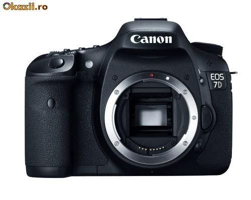 CANON EOS 7D  BODY - NOU **SIGILAT** MADE IN JAPAN ** GARANTIE 2 ANI foto mare